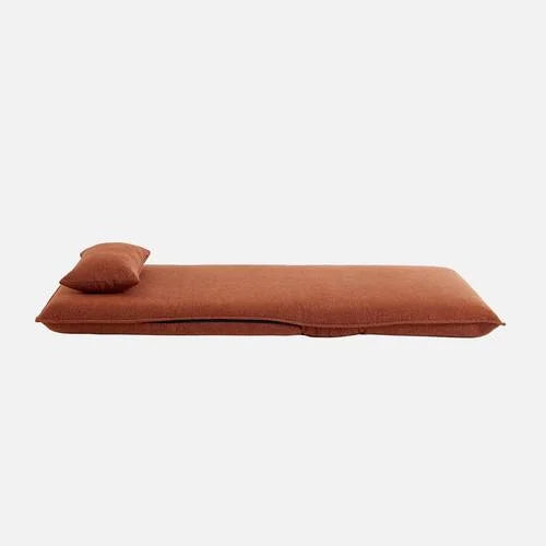 Lumora Bäddfåtölj 2-sits i texturerad bouclé – Terrakotta – Fleeep